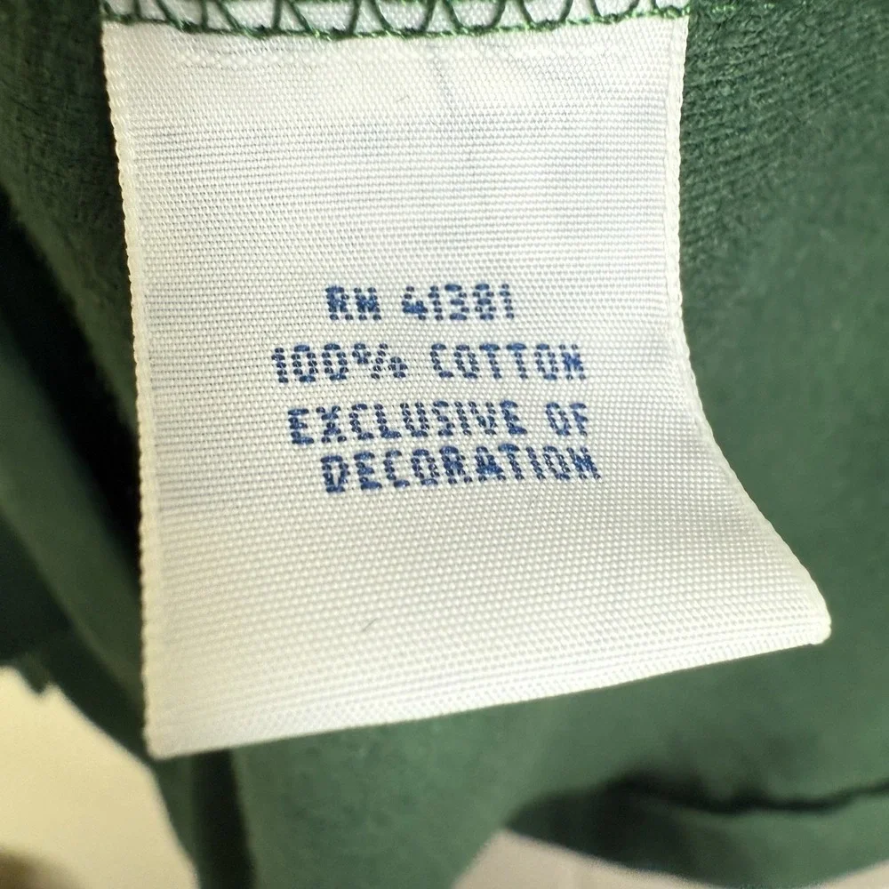 Polo Ralph Lauren Quarter Zip Sweater Men's XXL Green Knit Cotton 1/4 Zip Joker